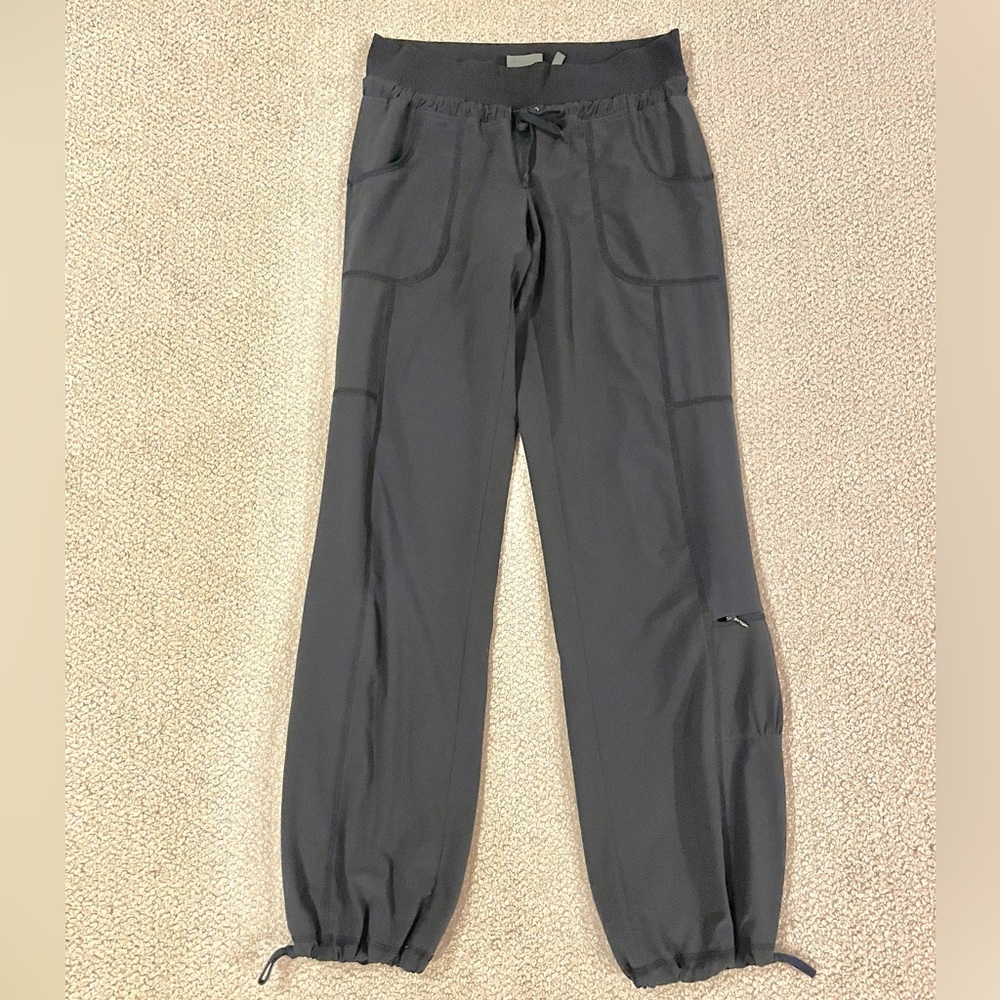 Athleta lined joggers, size 4, black